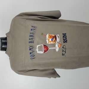Tommy Bahama Men’s Hawaii Shirt Size M Original Fit Embroidered Silk Button-Up